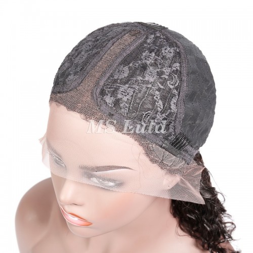  Virgin Human Hair Water Wave BOB T Part Wig | Human Hair Wig | Lace Front